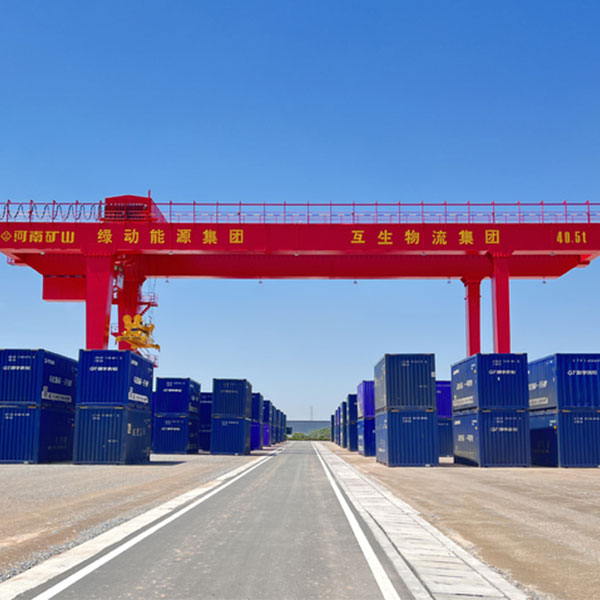 New Energy Intelligent Rail Mounted Container Gantry Crane for Dry Ports